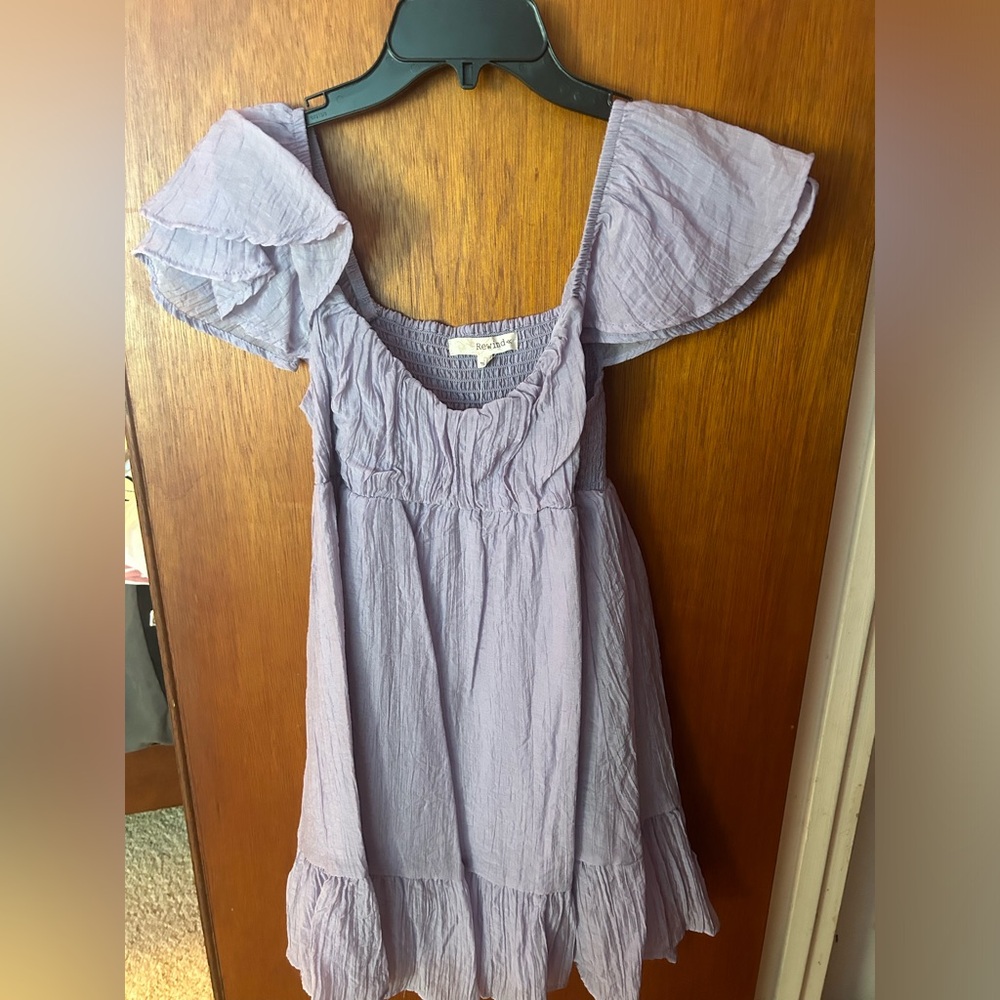 Rewind brand, lavender simple dress, size small